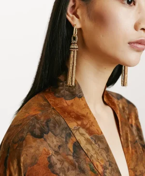 Momoni Costumes*BIJOUX TEMAKI AVEC PETITES PERLES OU PERLES - MULTICOLE Or