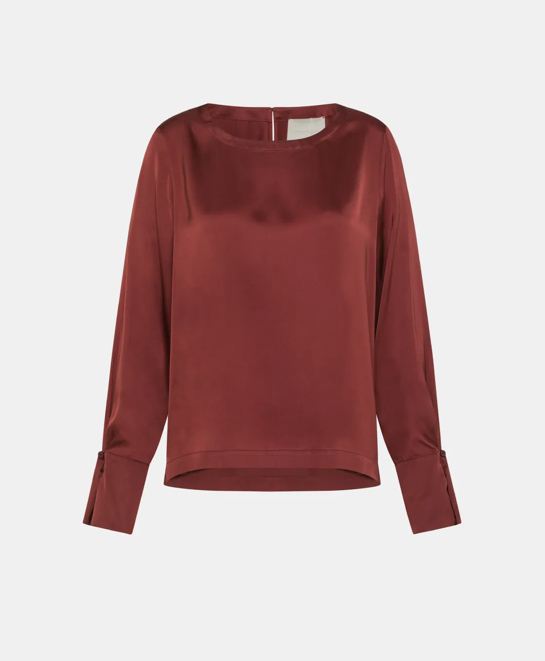 Momoni Chemises Et Blouses*BLOUSE KENTA EN SOIE LAVÉE - MOÛT DE RAISIN MoûtdeRaisin