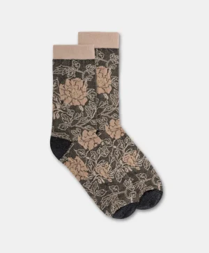 Momoni Chaussettes*CHAUSSETTES BENRI EN CHAUSSETTE JACQUARD - ARGENT MULTICOLORE ArgentMulticolore