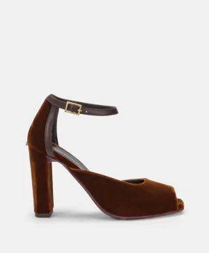 Momoni Chaussures*CHAUSSURES AJISAI EN VELOURS LISSE - Cuir