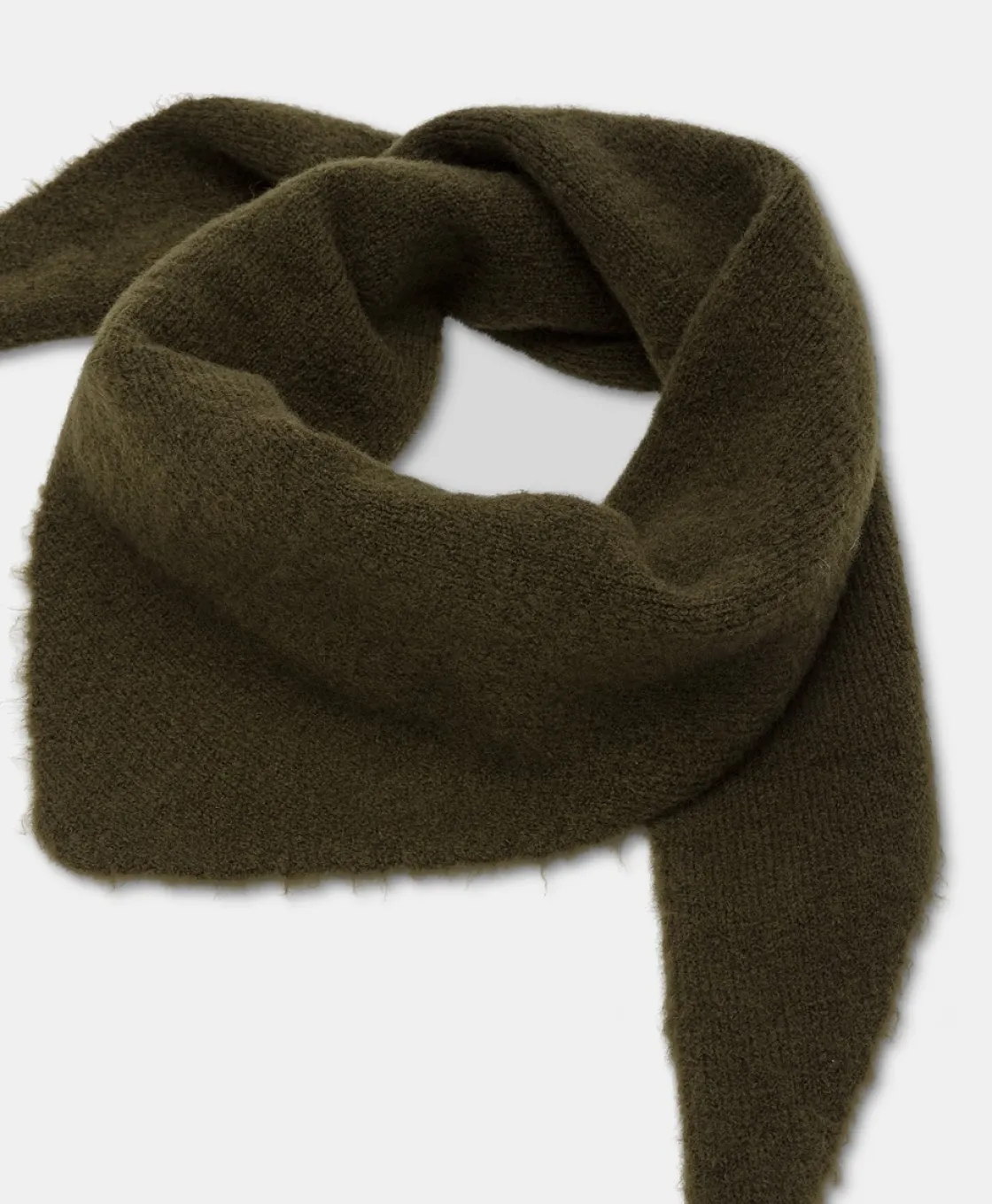 Momoni Écharpes*CHÂLE BALTICO BIS EFFET JERSEY UNI - Vert