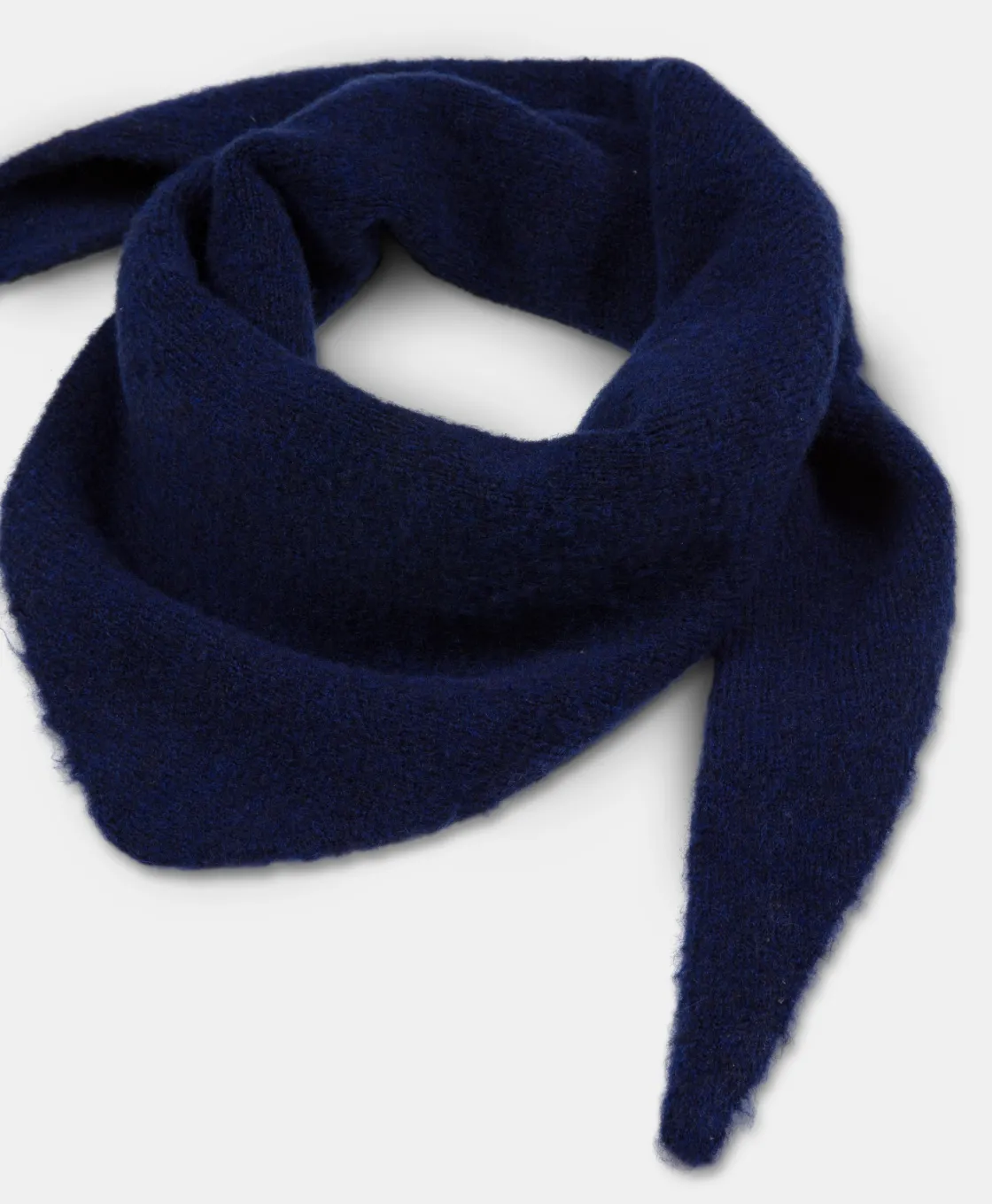 Momoni Écharpes*CHÂLE BALTICO BIS EFFET JERSEY UNI - Encre