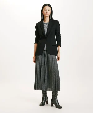 Momoni Jupes Et Shorts*JUPE EMI EN JERSEY LUREX - GRIS FONCÉ GrisFoncé