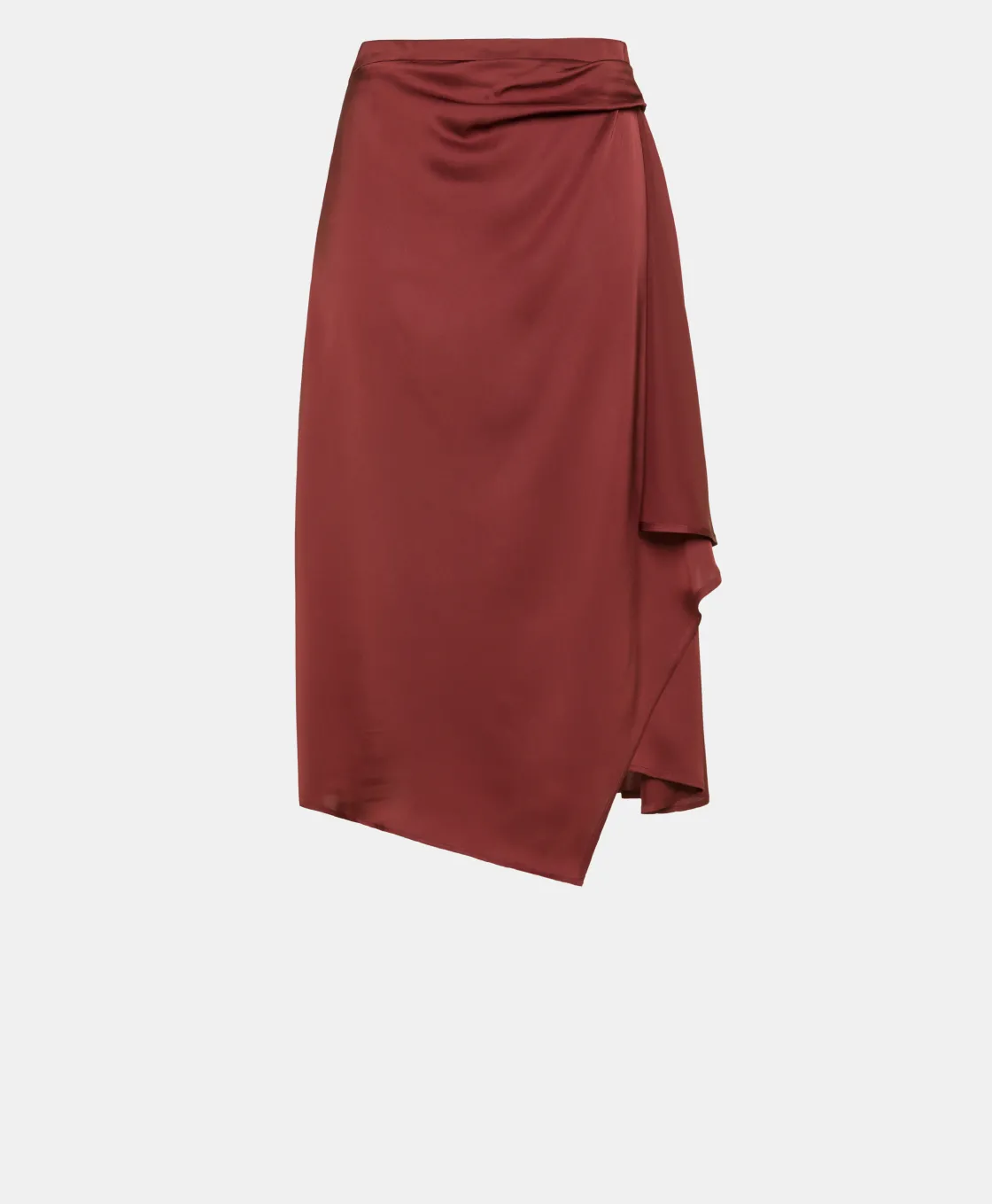 Momoni Jupes Et Shorts*JUPE JUN EN SOIE LAVÉE - MOÛT DE RAISIN MoûtdeRaisin