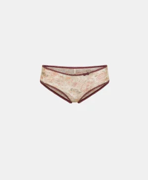 Momoni Culottes*SLIP AMACA EN NYLON IMPRIMÉ - MULTICOLORE ROSE MulticoloreRose