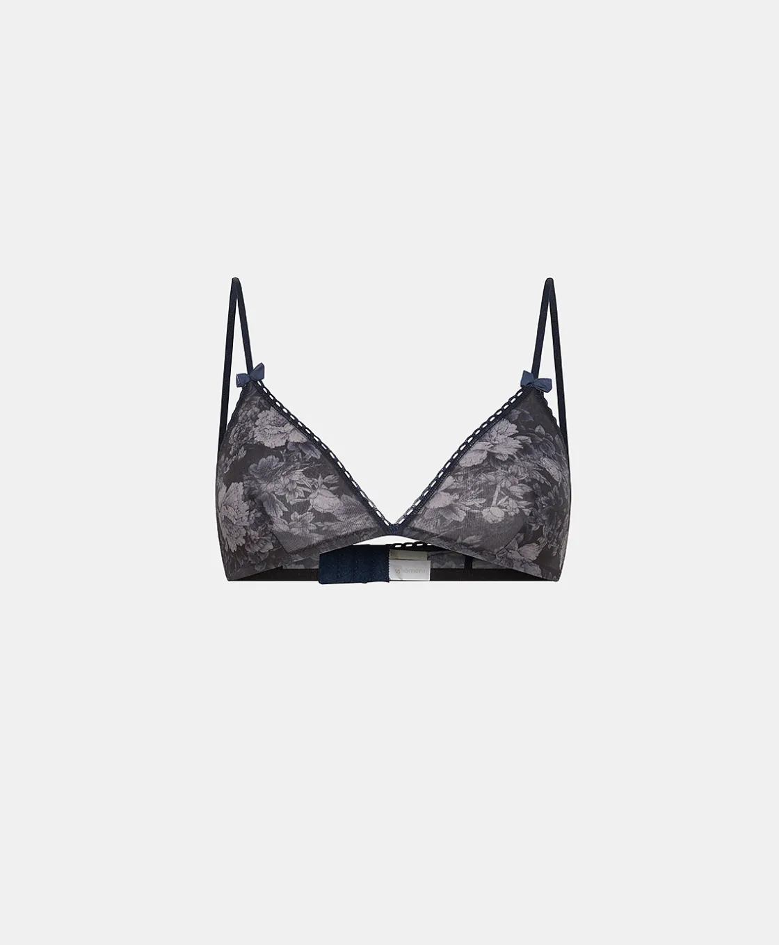 Momoni Soutiens-Gorge*SOUTIEN-GORGE AMETHIST EN NYLON IMPRIMÉ - BLEU/BLEU NUIT Bleu/BleuNuit