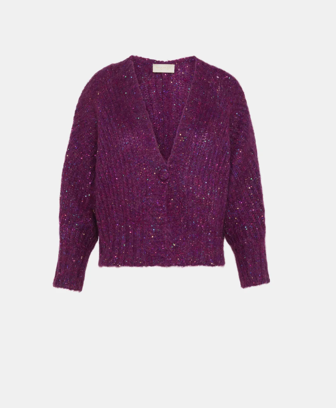 Momoni Mailles*TRICOT KUSA DÉGRADÉ - Violet