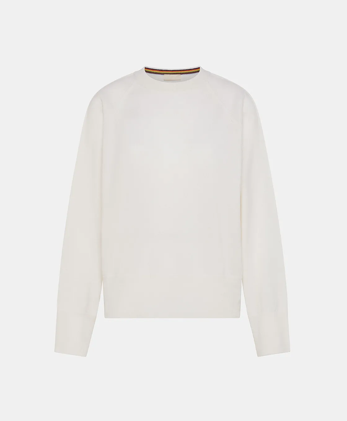 Momoni Mailles*TRICOT ODINO EN LAINE MÉRINOS CACHEMIRE - CRÈME Crème