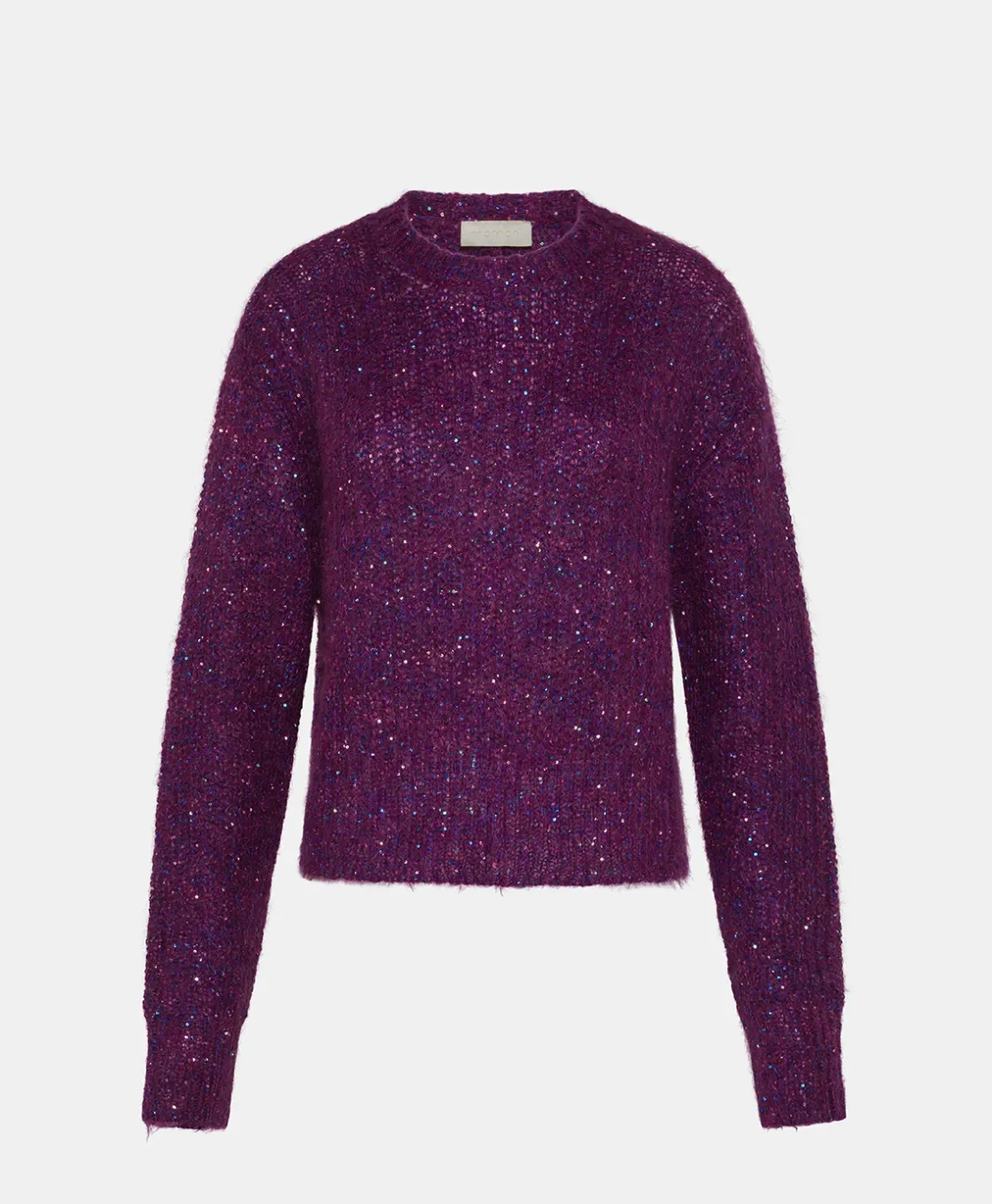 Momoni Mailles*TRICOT ODO DÉGRADÉ - Violet