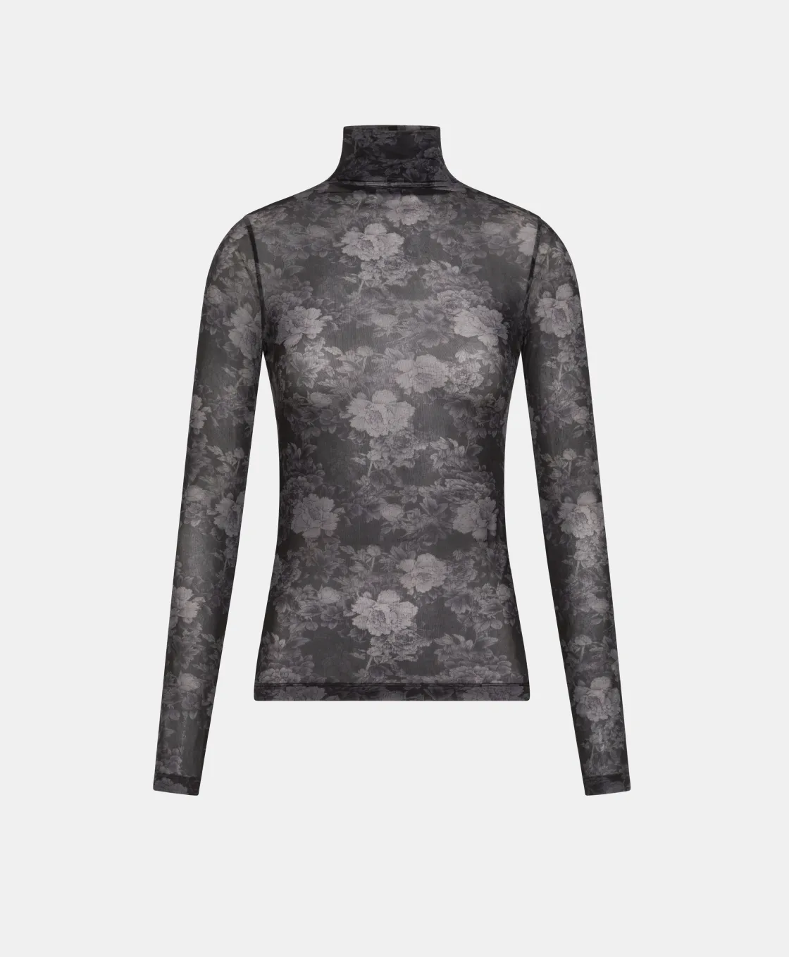 Momoni Tops Et T-Shirts*T-SHIRT INE EN NYLON IMPRIMÉ - BLEU/BLEU NUIT Bleu/BleuNuit