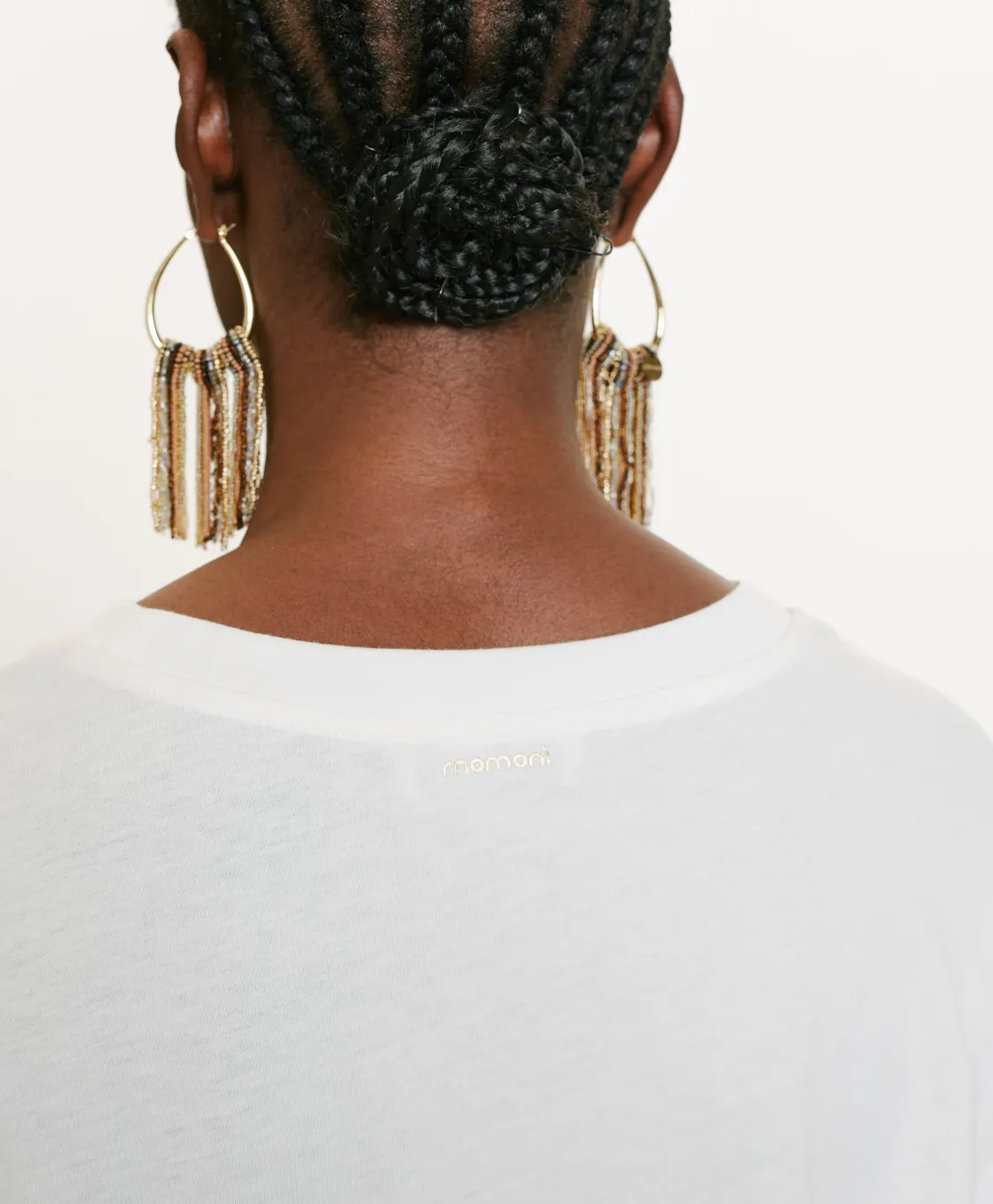 Momoni Tops Et T-Shirts*T-SHIRT IA EN JERSEY IMPRIMÉ LAMINÉ - Or