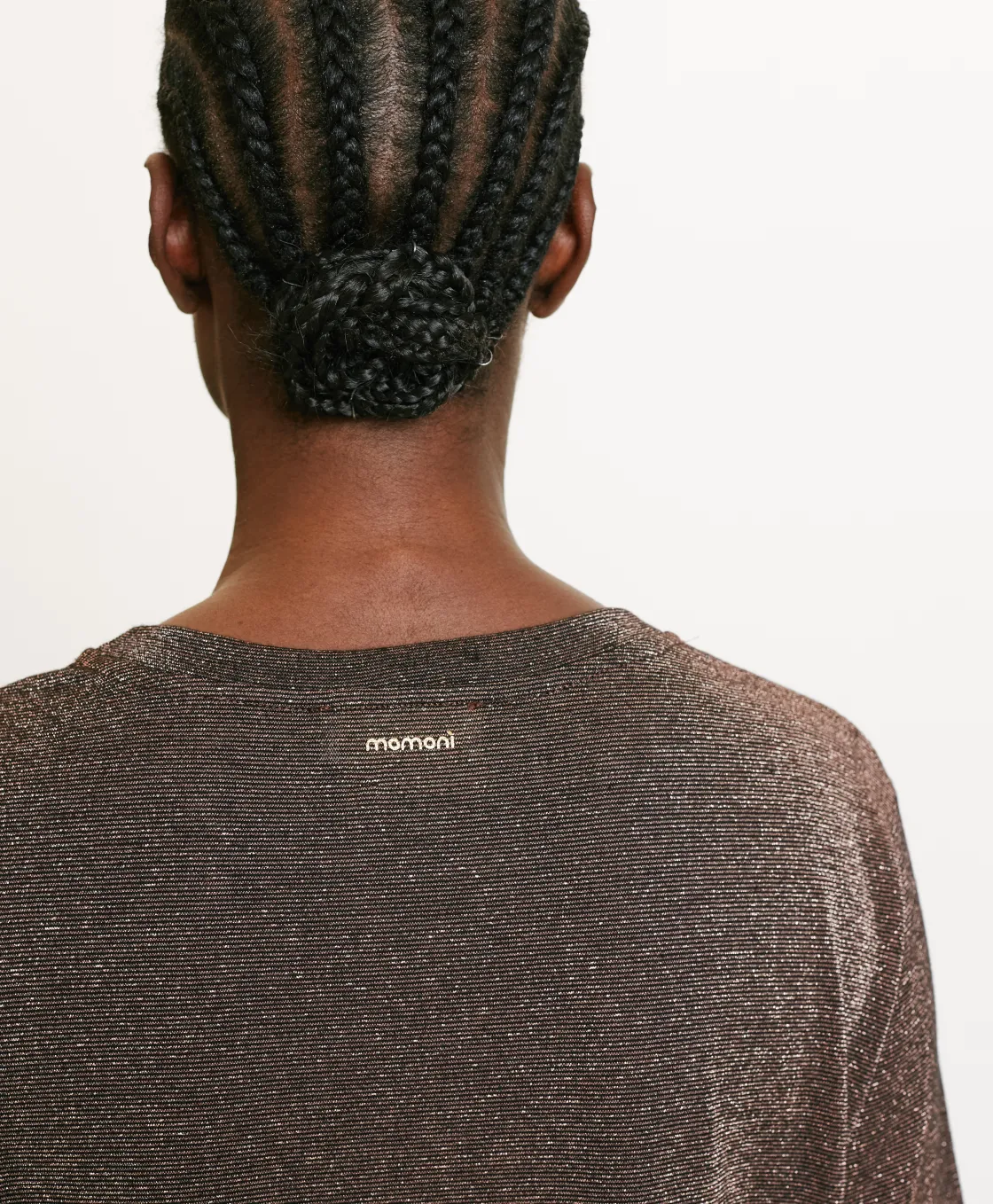 Momoni Tops Et T-Shirts*TSHIRT IORA EN JERSEY LUREX - Cuivre